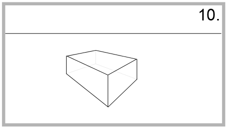 How to draw in two-point perspective